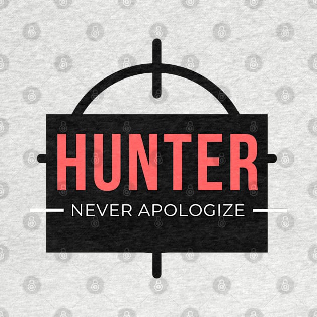 Hunter Never Apologize by Abeer Ahmad